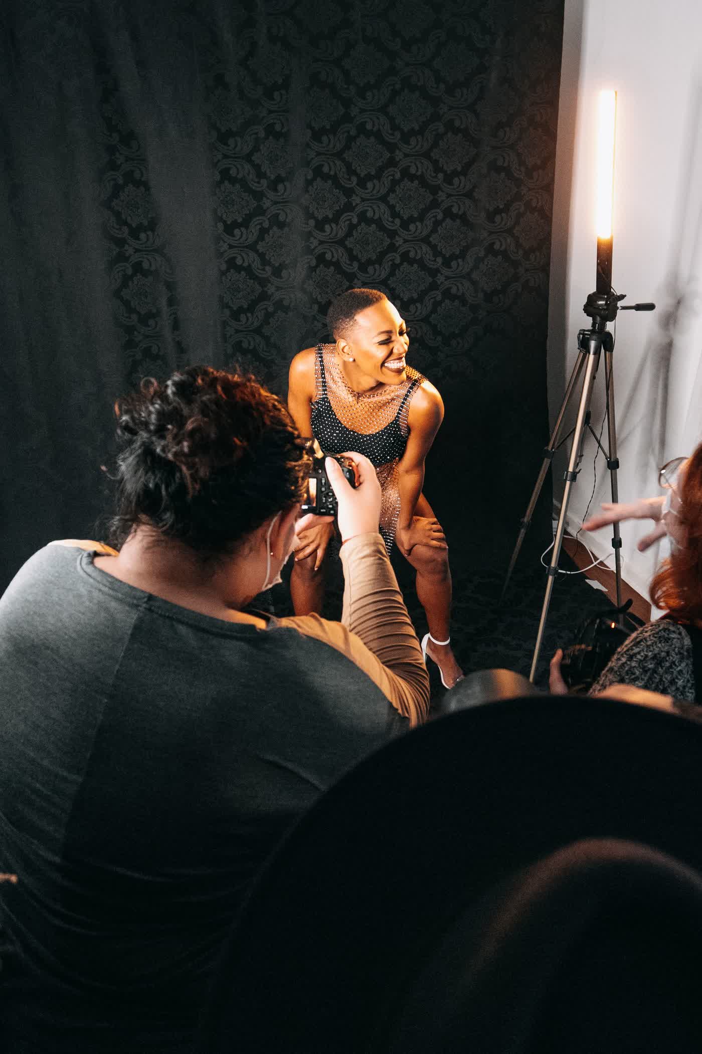 Directing the set