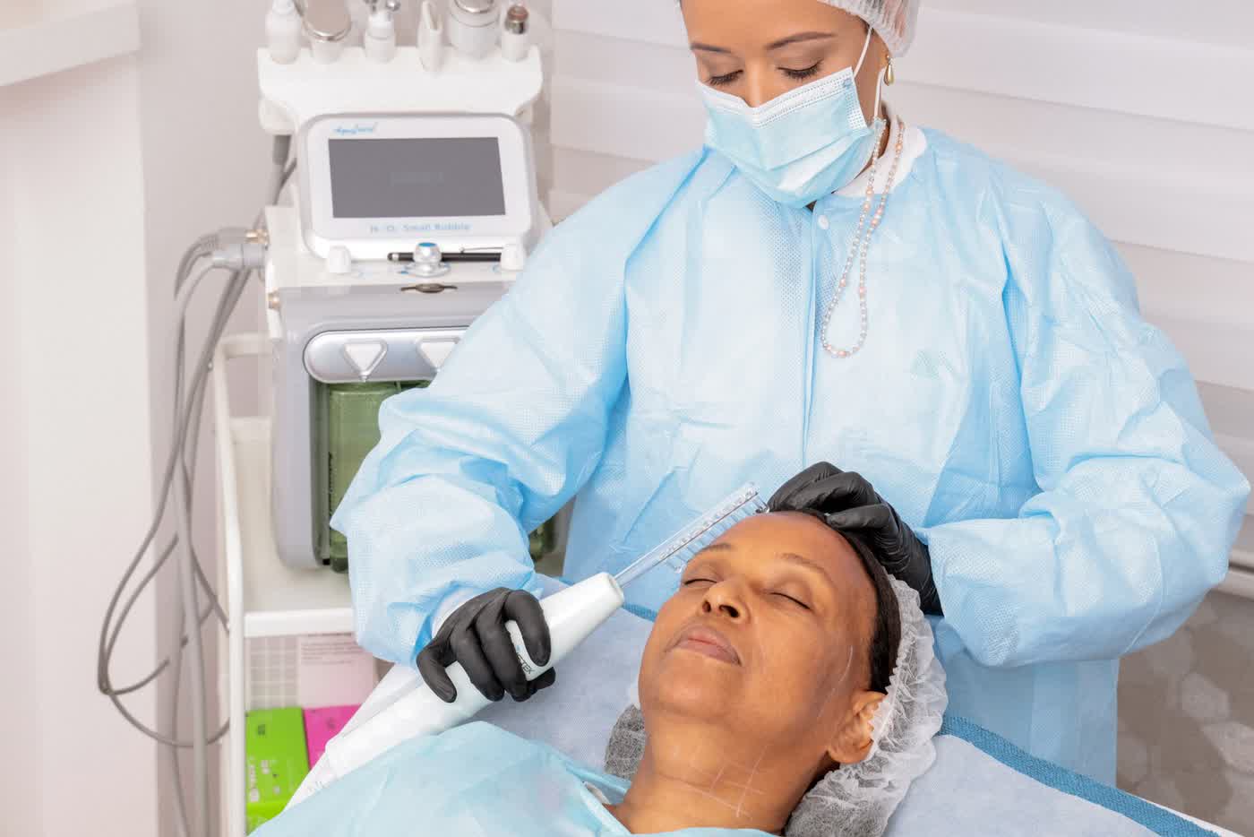 A device-led clinical procedure
